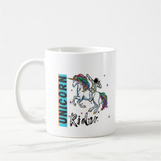 De Café Astronauta em unicórnio nesta caneca
