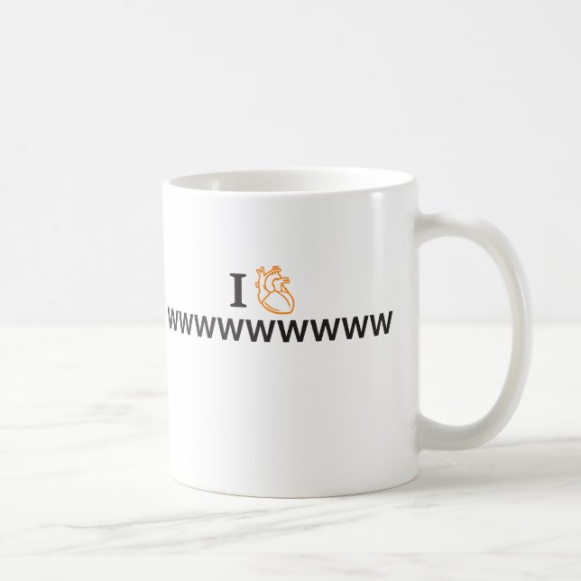 De Café ATT mim caneca do coração (Direita)