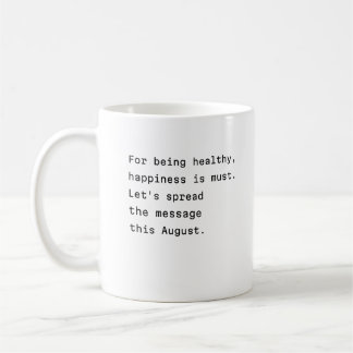 De Café augusto caneca poética da felicidade