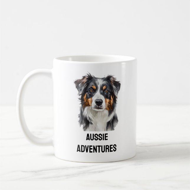 De Café Aussie Adventures - caneca Shepherd australiana (Esquerda)