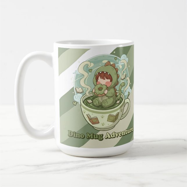 De Café Aventura da Caneca Dino (Esquerda)