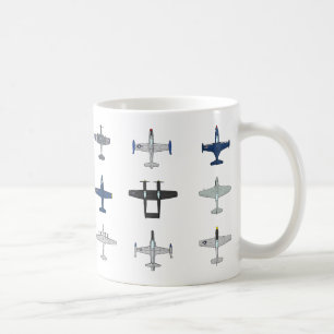 De Café Aviões da caneca da Guerra da Coreia