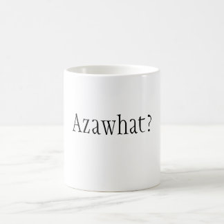 De Café Azawhat? Caneca por David Moore