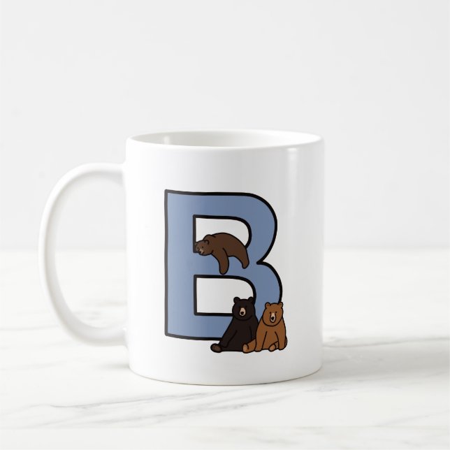 De Café B é para... caneca personalizada (Esquerda)