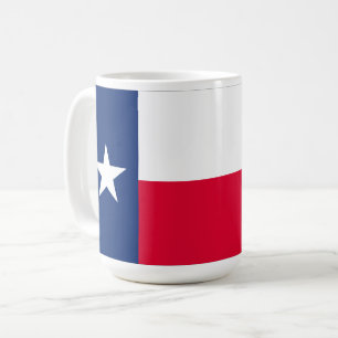 De Café Bandeira do Texas com Bluebonnets, Caneca
