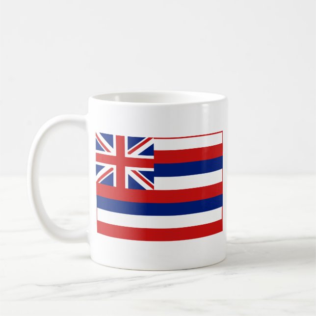 De Café Bandeira havaiana + Caneca do mapa (Esquerda)