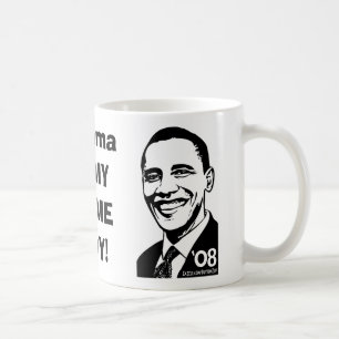 De Café Barack para o presidente Caneca