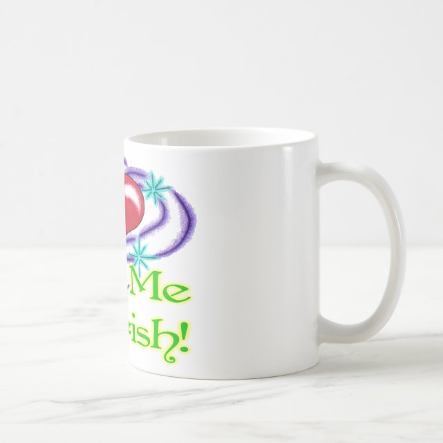 De Café Beije-me caneca do irlandês Im (Direita)