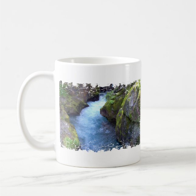 De Café Beira afligida - 2 tomaram partido caneca da (Esquerda)
