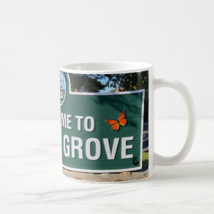 De Café Bem-vindos ao Pacífico Grove, caneca da Califórnia