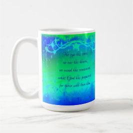 De Café Bíblia personalizável Verso - 15 oz. Caneca