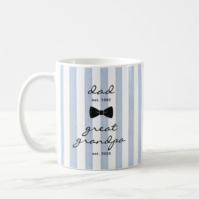 De Café Bisavô Caneca Arco Azul Presente (Esquerda)