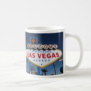De Café Boa vinda a Las Vegas/da movimentação caneca com