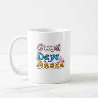 De Café Boas Dias à Frente – Caneca Estética Minimalista
