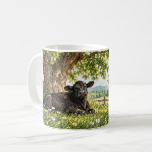 De Café Boas Dias Acontecem Aqui Caneca Vaca Preta