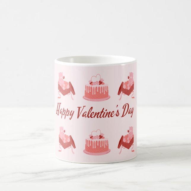 De Café Bolo Caneca Feliz Dia dos Namorados (Centro)