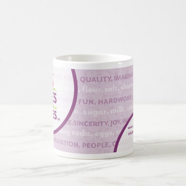 De Café Bolos para a caneca da bandeira das causas (Centro)