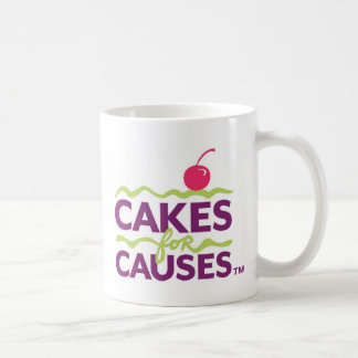 De Café Bolos para a caneca das causas