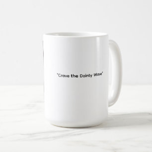 De Café Boneca Delicada em Carrinho Rosa - Caneca Clássica
