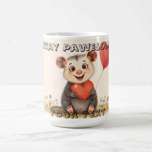 De Café Bonita Caneca Possum - Fique Incrível (Centro)