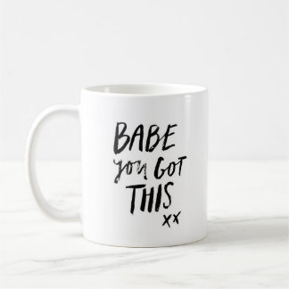 De Café "Borracho você obteve a isto" - a caneca branca