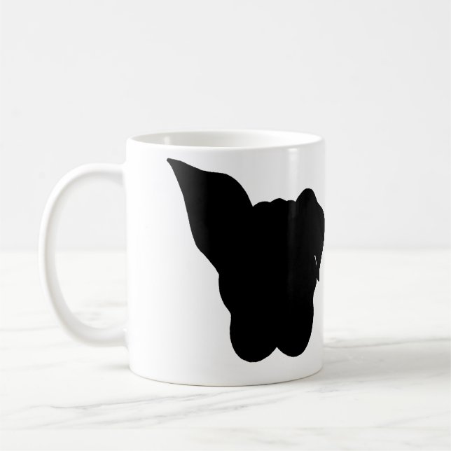De Café Boston Terrier, Pug, caneca do amor do inseto (Esquerda)
