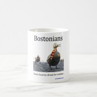 De Café Bostonians sabe vestir-se para a caneca do inverno