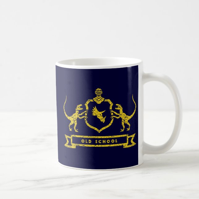 De Café Brasão do dinossauro - caneca (Direita)