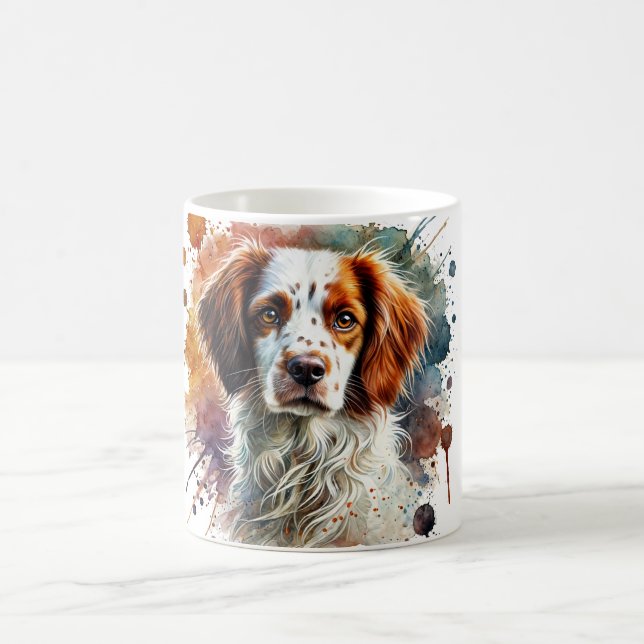 De Café 🐾 Brittany Spaniel Lovers, esta caneca é para voc (Centro)