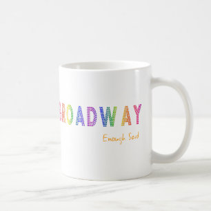 De Café Broadway bastante disse a caneca