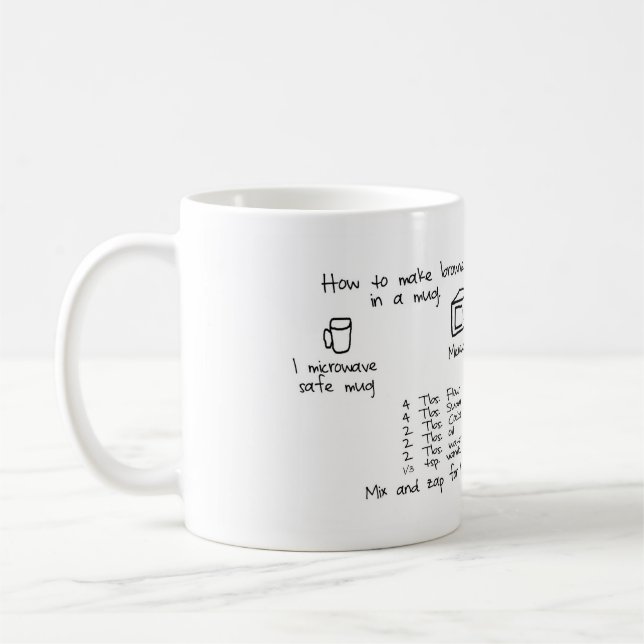 De Café Brownies em uma caneca (Esquerda)