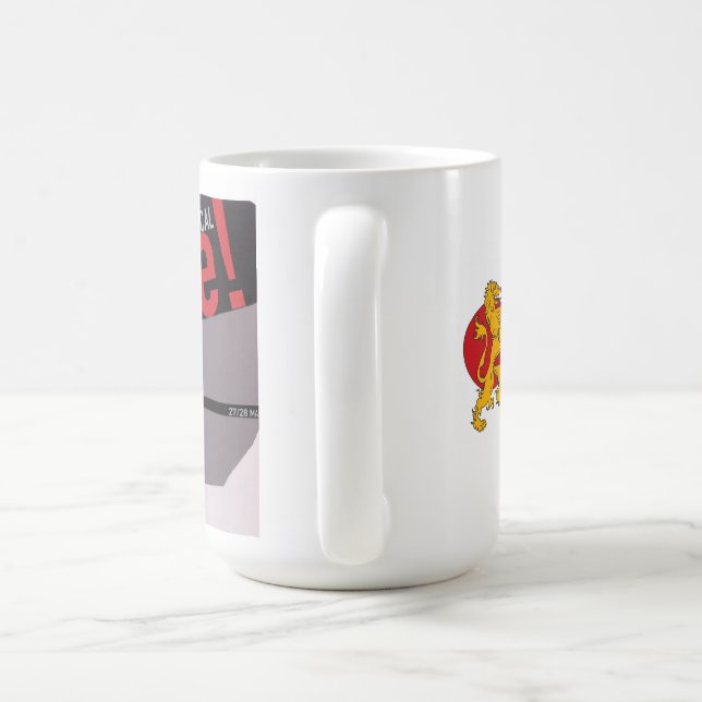 De Café BST verdadeiro! caneca grande do punho (Alça)