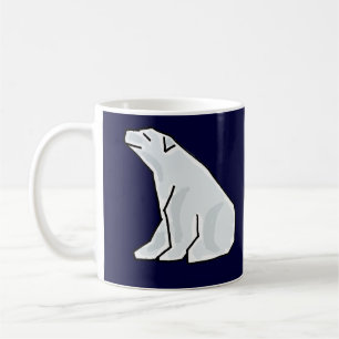 De Café BT caneca Funky do urso polar