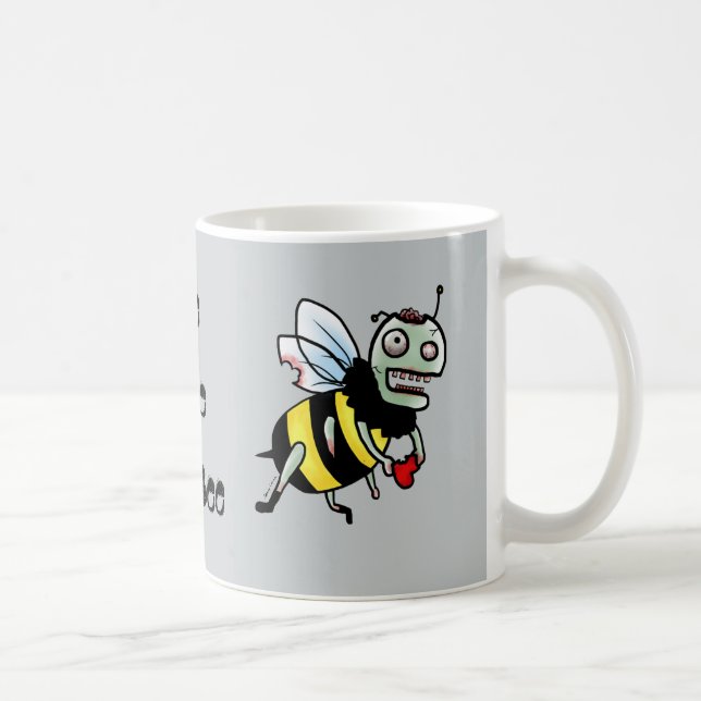 De Café Bumble a caneca engraçada dos desenhos animados do (Direita)