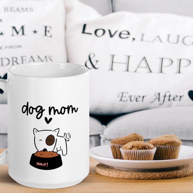 De Café Cachorro Cachorro Mamãe faz caneca com cafeteira (Criador carregado)
