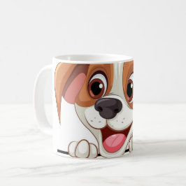 De Café Cachorro Corinto - Caneca