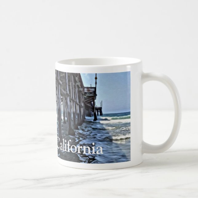 De Café Califórnia - Branco Caneca Branca Clássica 325 ml (Direita)