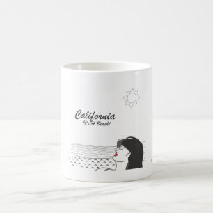 De Café Califórnia é uma caneca da praia II