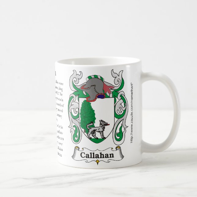De Café Callahan, a origem e significado em uma caneca (Direita)