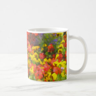 De Café Campo da caneca das flores