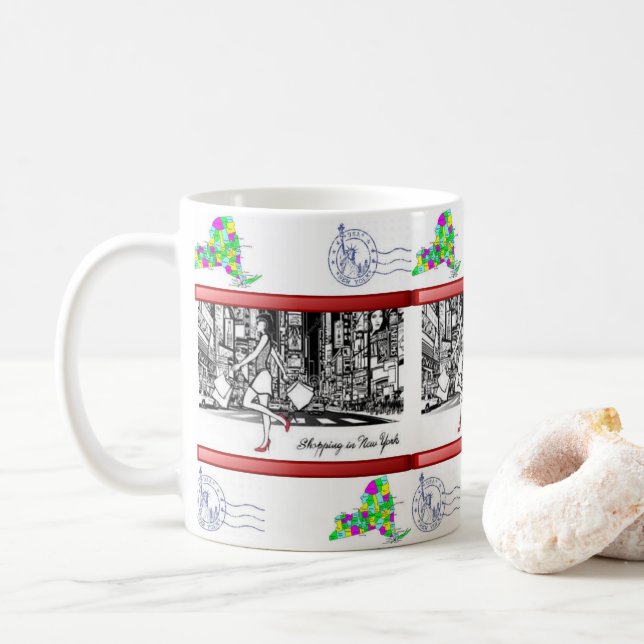 De Café caneca (Com Donut)