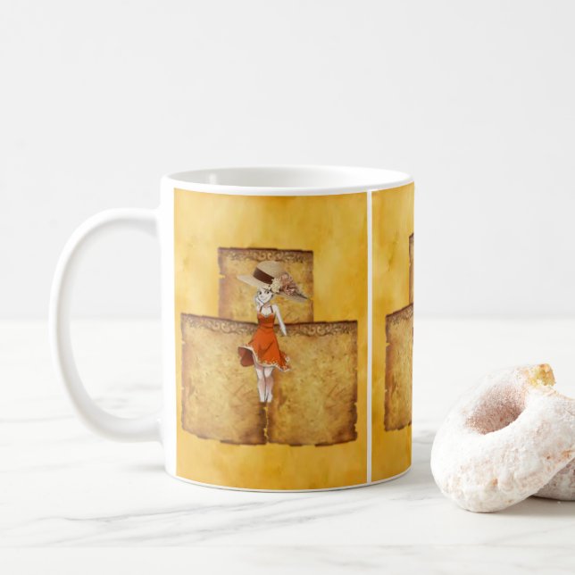 De Café caneca (Com Donut)