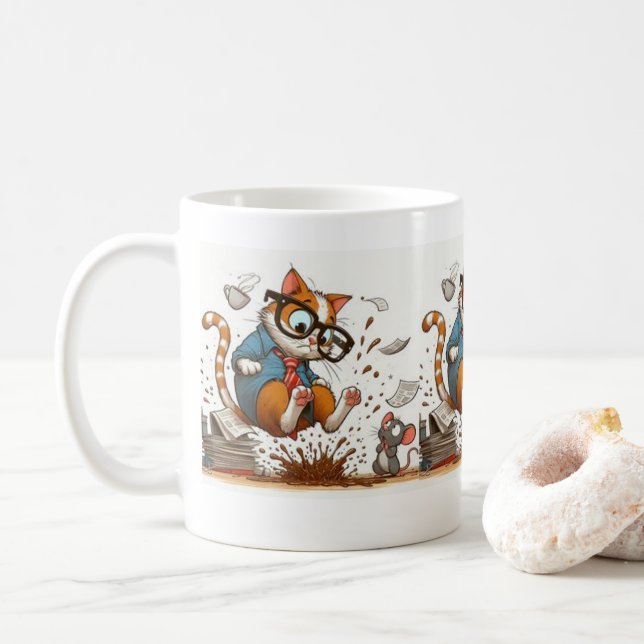 De Café caneca (Com Donut)