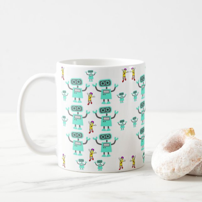 De Café caneca (Com Donut)
