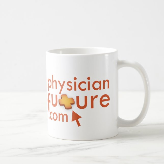 De Café caneca 11oz futura do médico (Direita)