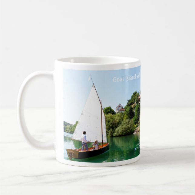 De Café CANECA 2017 do calendário do Skiff da ilha da (Esquerda)