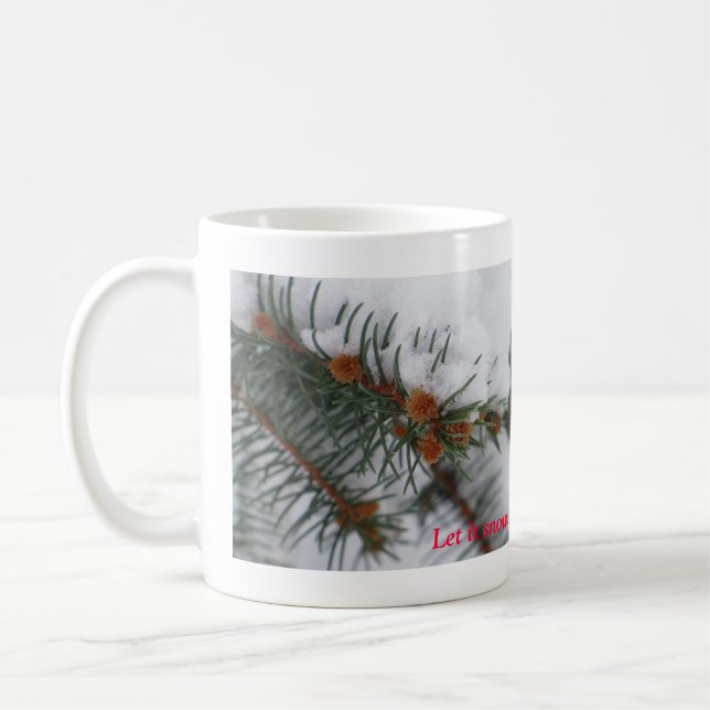 De Café Caneca 3 11oz do inverno do feriado (Esquerda)