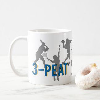 De Café caneca 3-Peat