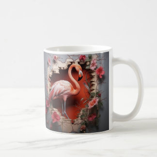 De Café Caneca 3D Flamingo
