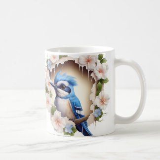 De Café Caneca 3D Pássaro